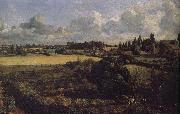 John Constable The Kitchen Garden at East Bergholt House,Essex France oil painting artist